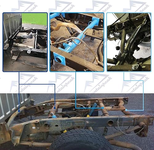 Miniatura 3 de Mountainpeak Kit de travesaño de soporte para depósito de combustible delantero con soporte para Chevy Silverado GMC Sierra 1500 2500 3500 1996-2006