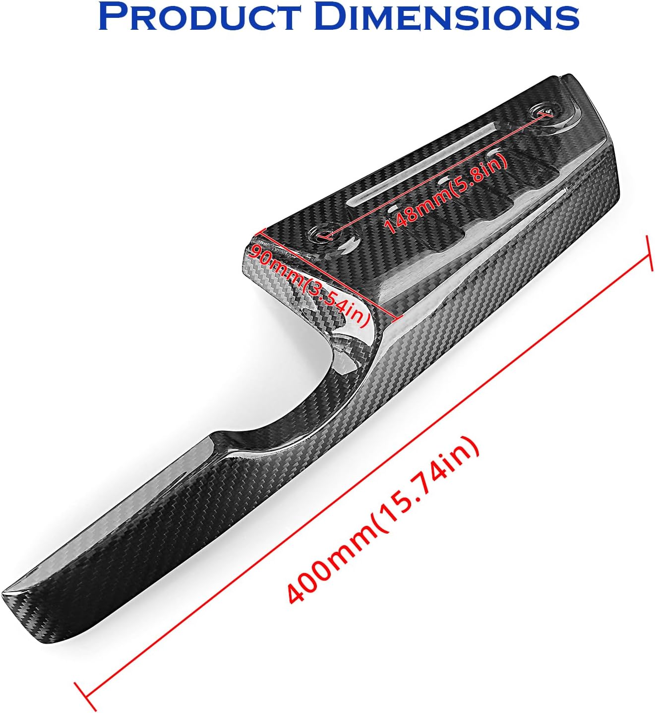 Chain Guards Compatible with Hon&da Monkey 125 Z125 Monkey125 2018 2019 2020 2021 2022 2023 2024 2025 Carbon Fiber Rear Chain Guard Mud Cover Protector Fairing Twill Weave Glossy