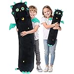Mewaii Long Cat Plush, 5 Sizes, 120% Extra Filling Giant Plushness Kids Body Pillow, Kawaii Cute Big Eyes Stuffed Animal Plushie, Big Long Body Pillow Gift for Girls 36\'