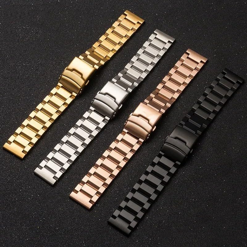 Bracelet de montre en acier pour changer de style sur vos boîtiers de 20mm à 22mm