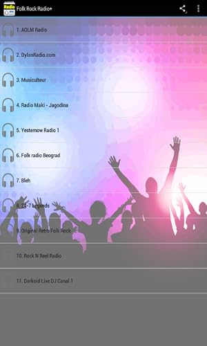 Folk Rock Radio+ – vue 2