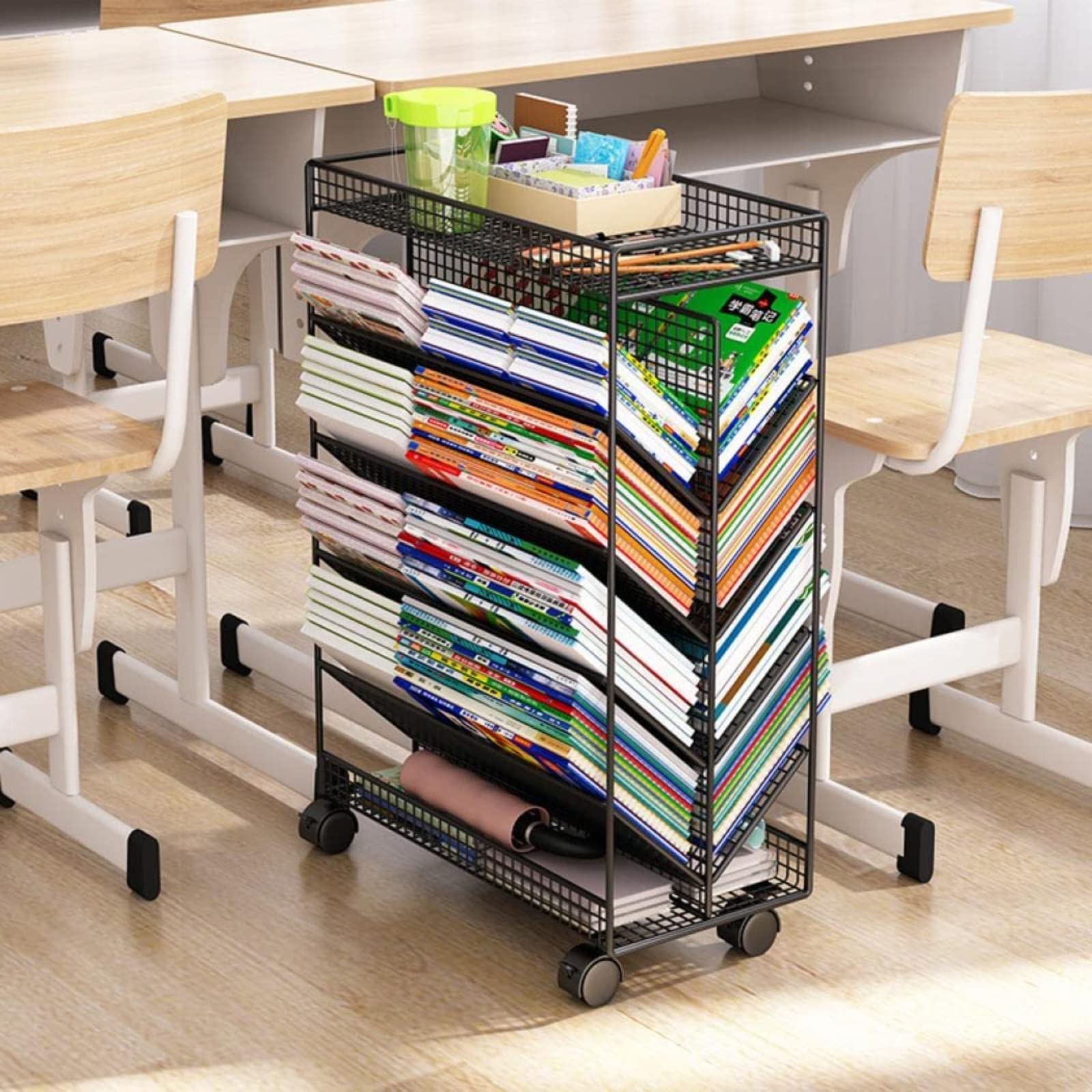 Amazon.co.jp: 大容量 本棚 収納棚 ブックシェルフ ブックスタンド 