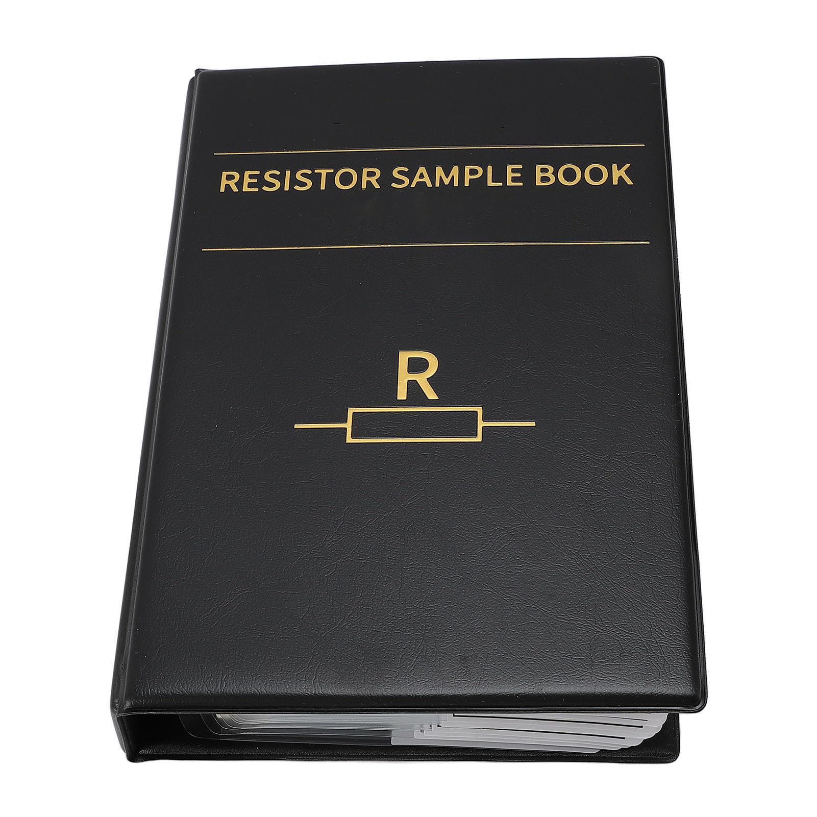 Libro de muestras de resistores SMD 1206, kit de resistores de chip surtidos con precisión del 1% y 170 valores, 50 de cada uno, carpeta compacta de componentes electrónicos de PV