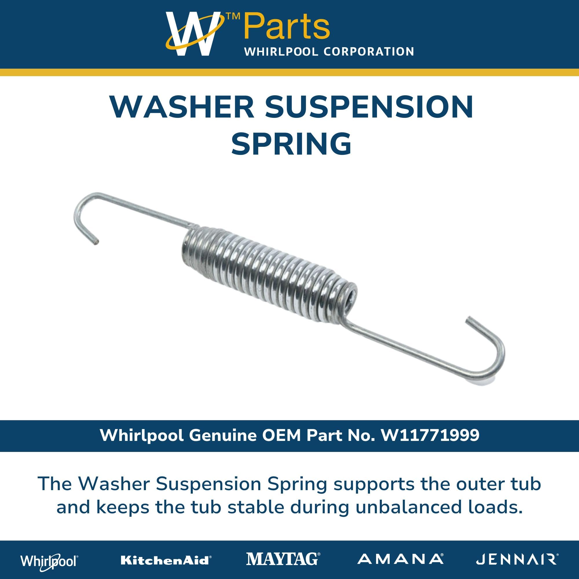Amazon.com: Whirlpool W11771999 Genuine OEM Washer Suspension