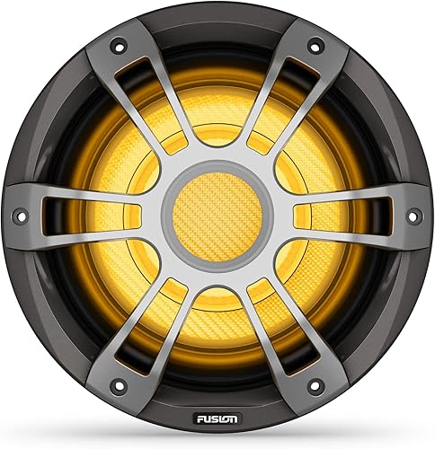 Garmin Fusion® Signature Series 3i Subwoofers marinos, 12" 1400 vatios CRGBW Sports Subwoofer marino gris