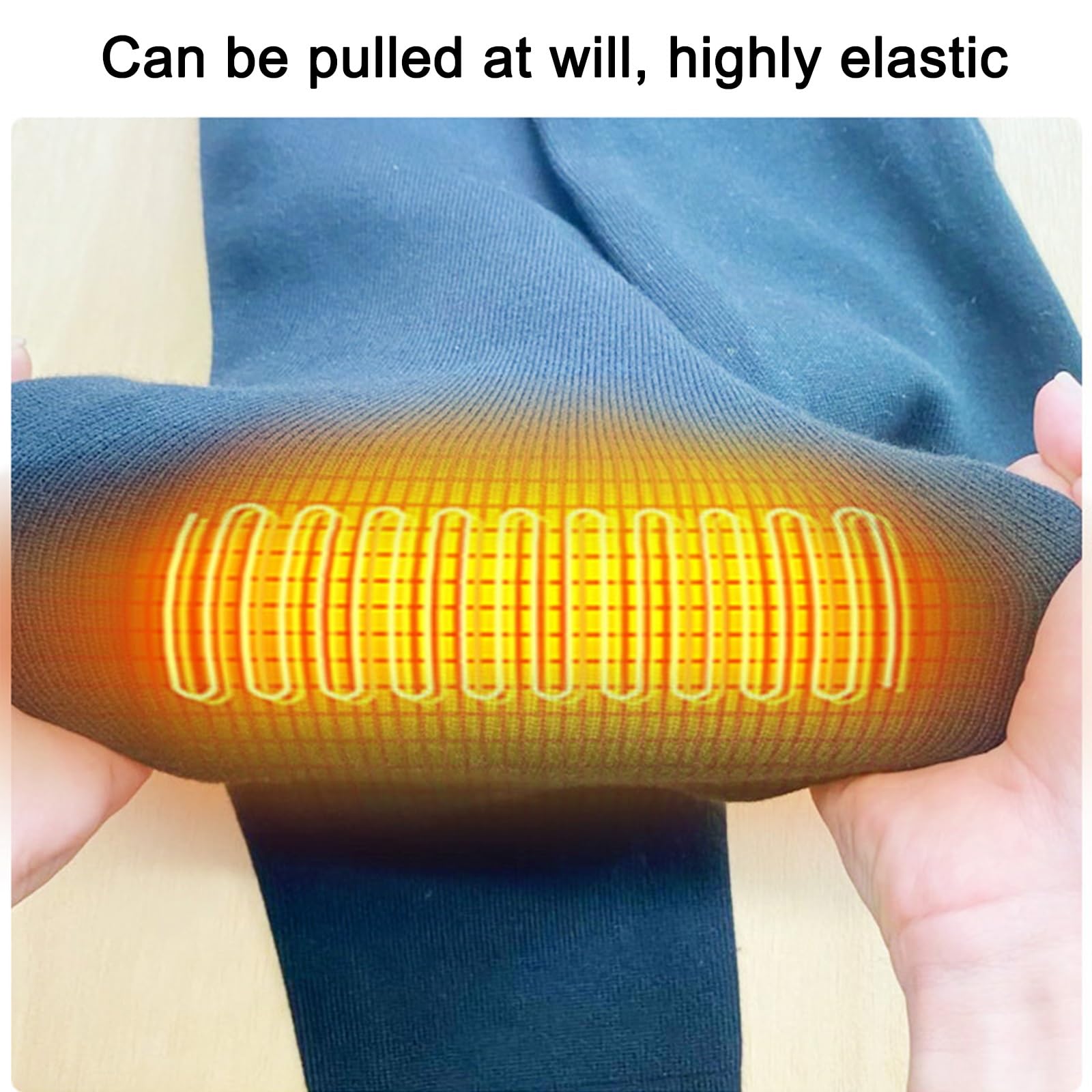 Set di Biancheria Intima Riscaldata Per Uomini E Donne, Termica Riscaldata + Pantaloni Riscaldati Elettricamente, Alimentato a Batteria USB Pantaloni Smart Control Temperatura Tuta Calda ( Colore : Bl