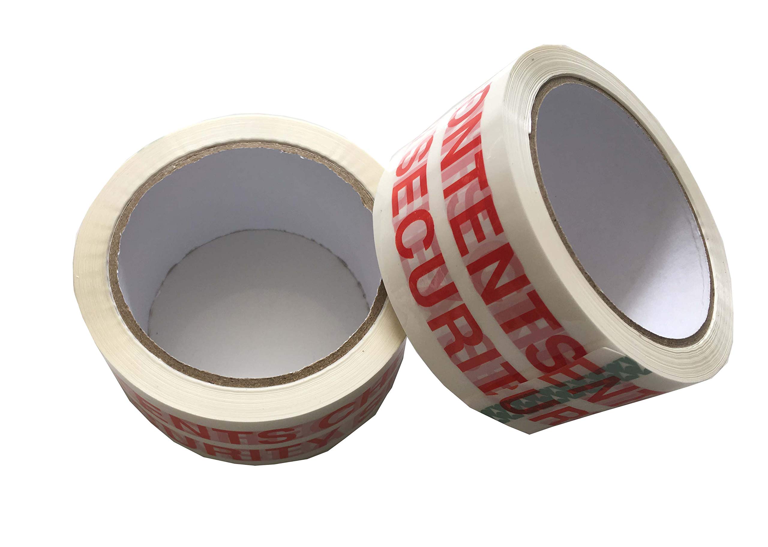 Venuscello® 6 Rolls Parcel Packaging Security Printing Sealing Tape 48 mm x 66 m Strong Packing for sealing Boxes, Cartons and for Keeping Goods Firmly sealed Transit Sticky Thick
