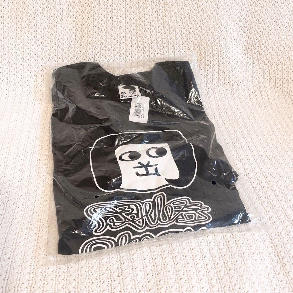 Amazon.co.jp: オカザえもん半袖TシャツXSサイズブラック黒カットソー