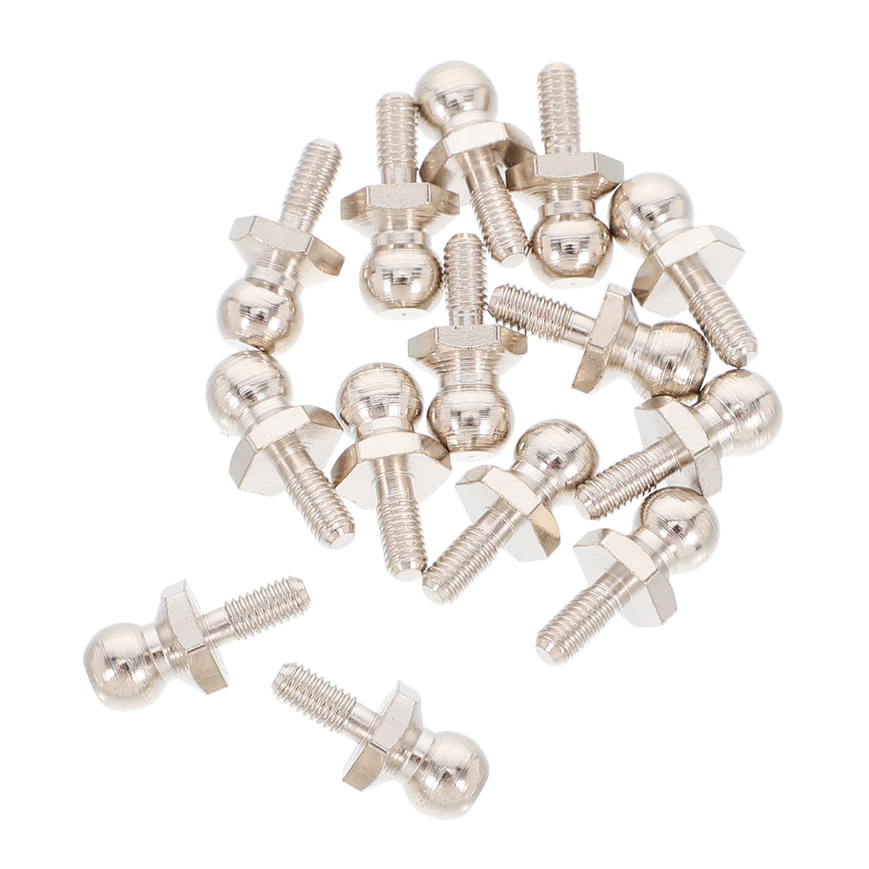 PRETYZOOM 14Pcs Steel Ball Head End for Cars High Performance Auto Parts for Precision Control and Easy Replacement for All Conditions