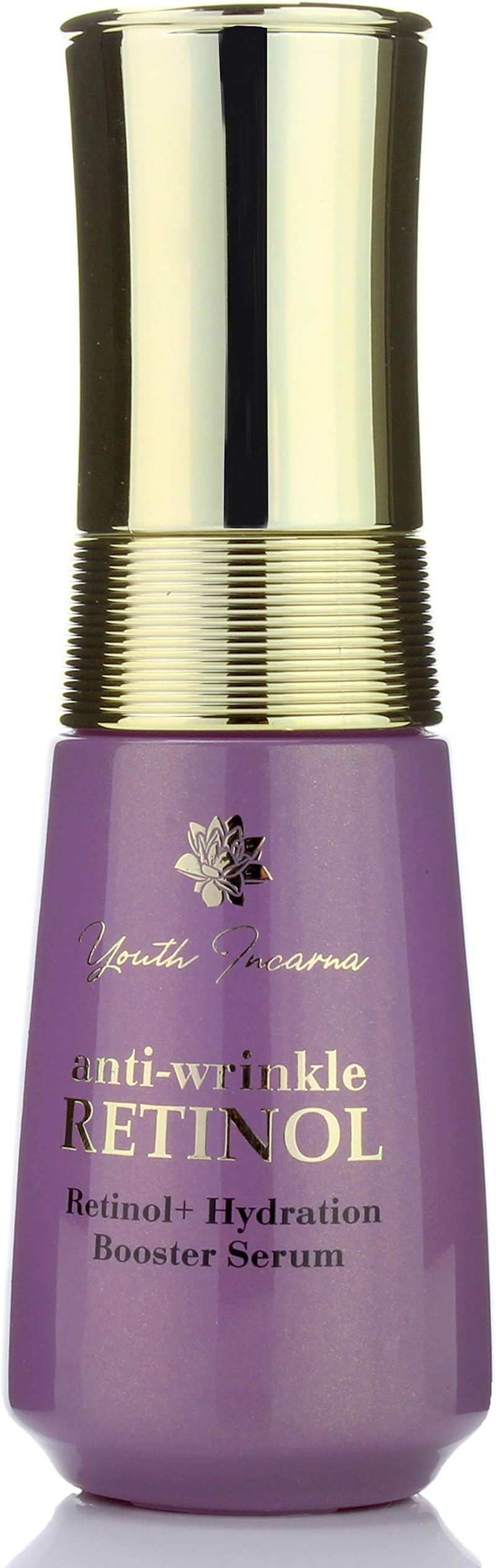 Anti-Wrinkle Retinol Serum 1.5 Fl Oz. Anti-aging serum w/Retinol, Hyaluronic Acid, Ferulic Acid, Peptides, Witch Hazel & Tiger Grass. Face serum for Wrinkles, Dark Spots, and Dry Skin.