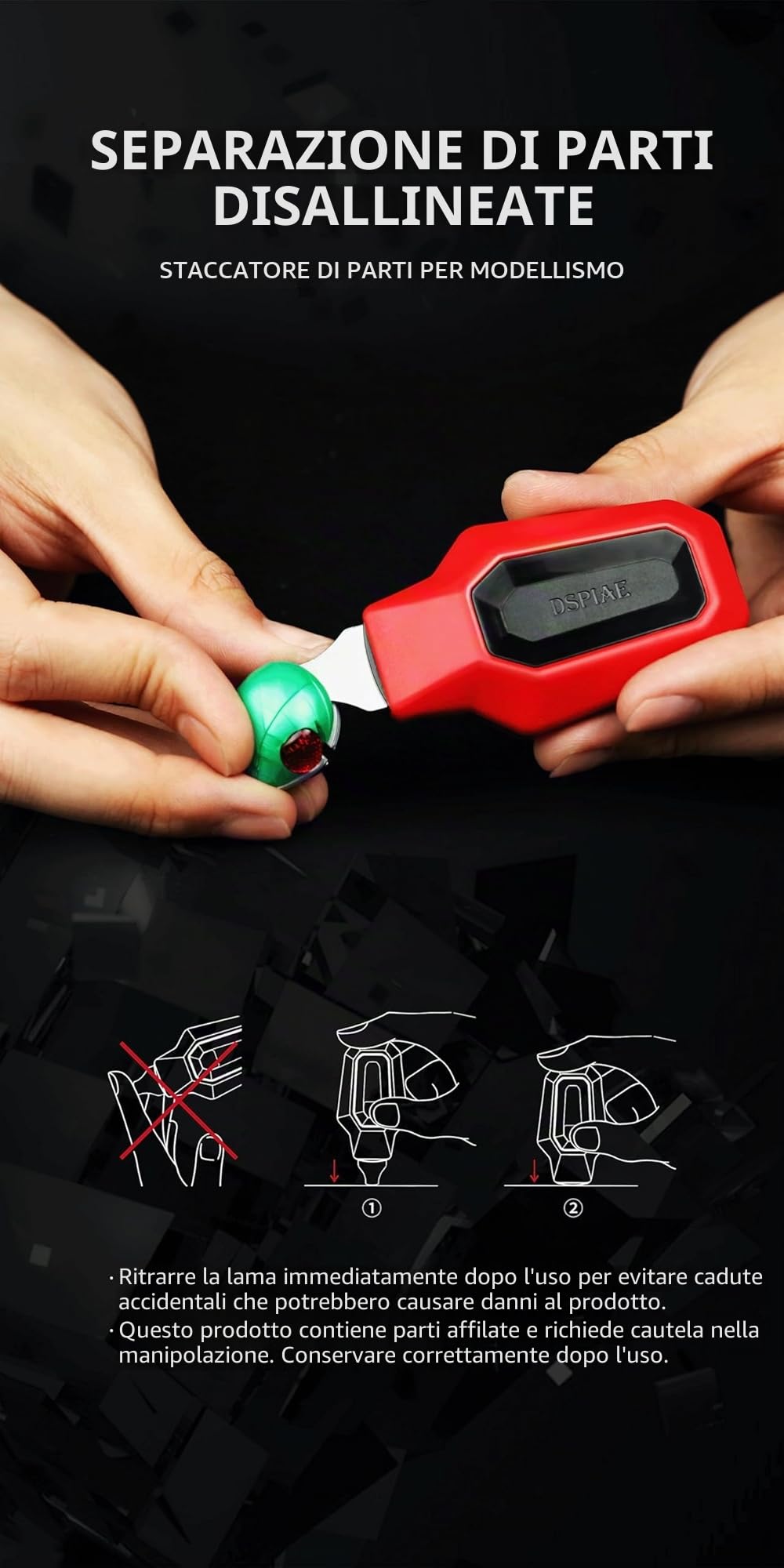 DSPIAE TC-S01 Set di Utenziali per Partenza Combo