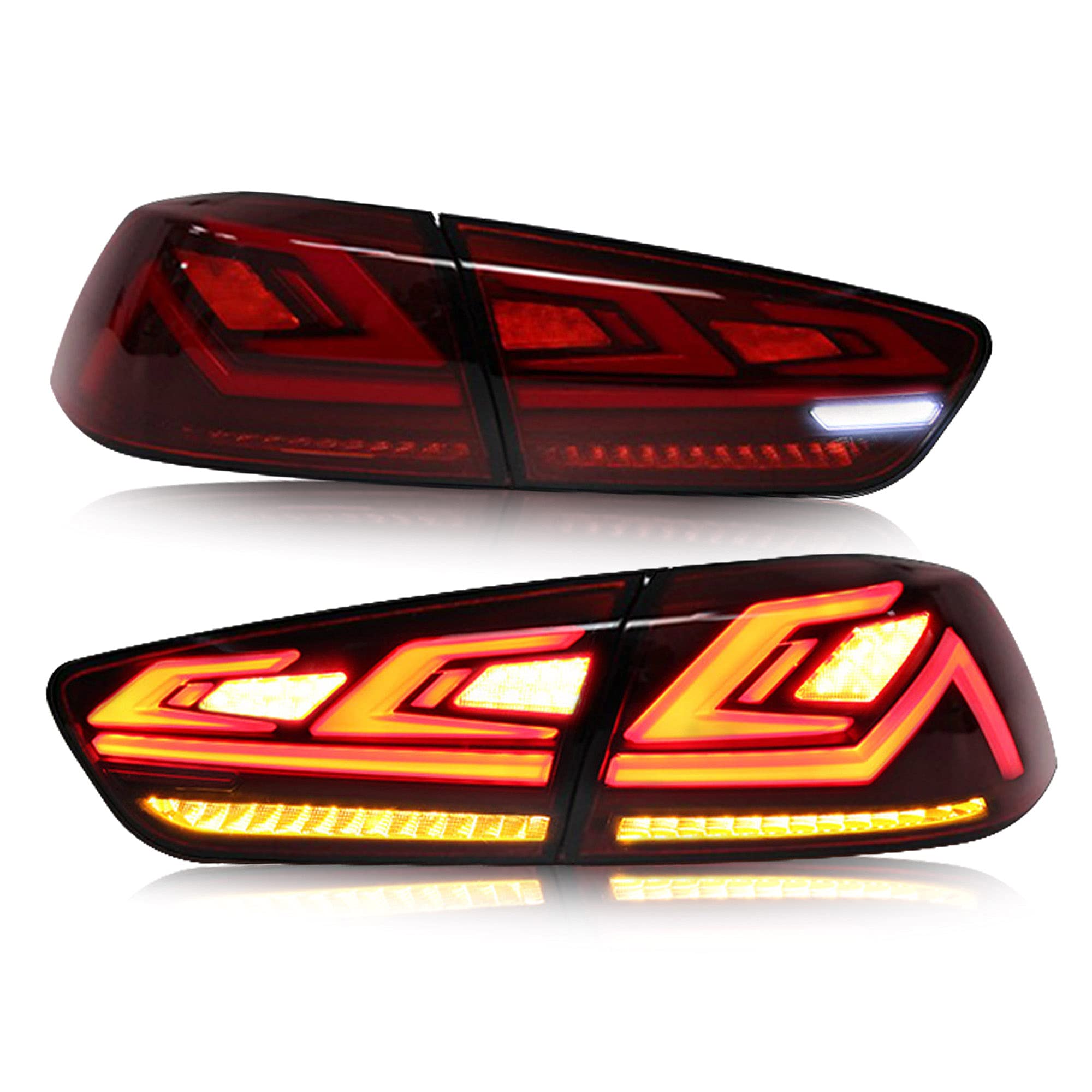 Buy VLAND Full LED For Lancer EVO X 20082018 Tail lights Rear lights