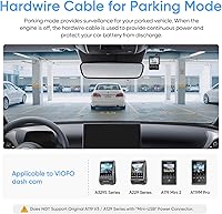 Vista 2 de Cable de conexión directa VIOFO HK4 Acc, Cable USB-C de conexión directa para serie A329/serie A229/A119Mini2/A139Pro/WM1/T130 Dash Cam, Protección