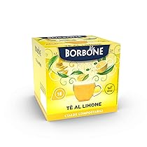 Caffè Borbone Tè al Limone – 72 cialde (4 astucci da 18 cialde) – Sistema ESE