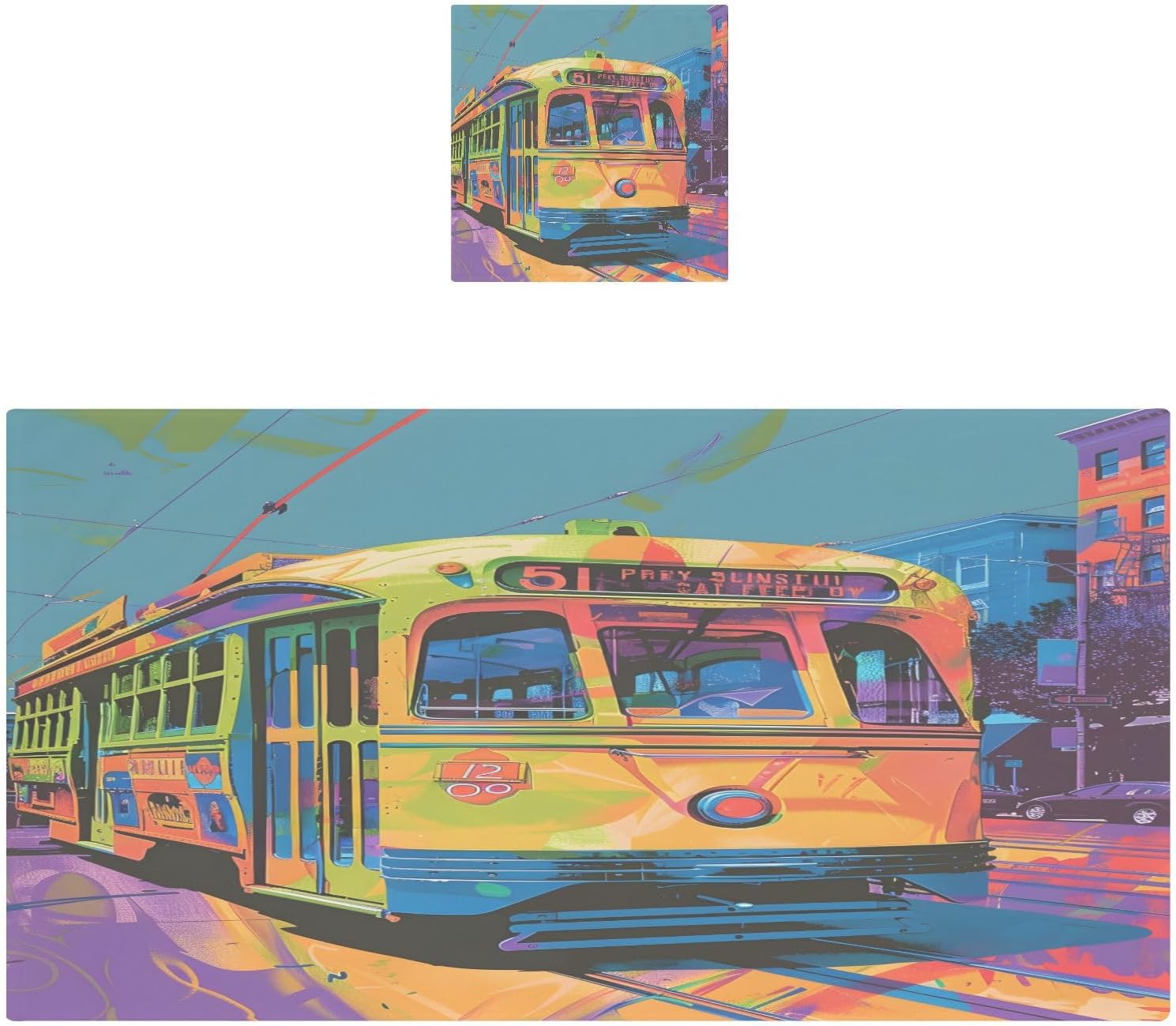 Hand Towels Premium Soft and Highly Absorbent 80's Pop Art Illustration 2 Pcs Towels for Bathroom Set 100% Cotton Decorative Face Towels