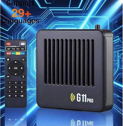 Miniatura 5 de All8bit G11 Pro 100,000 juegos 4 controladores, todas las consolas G11 Pro de 8 bits con controladores inalámbricos de 0.08 oz, caja de juegos G11