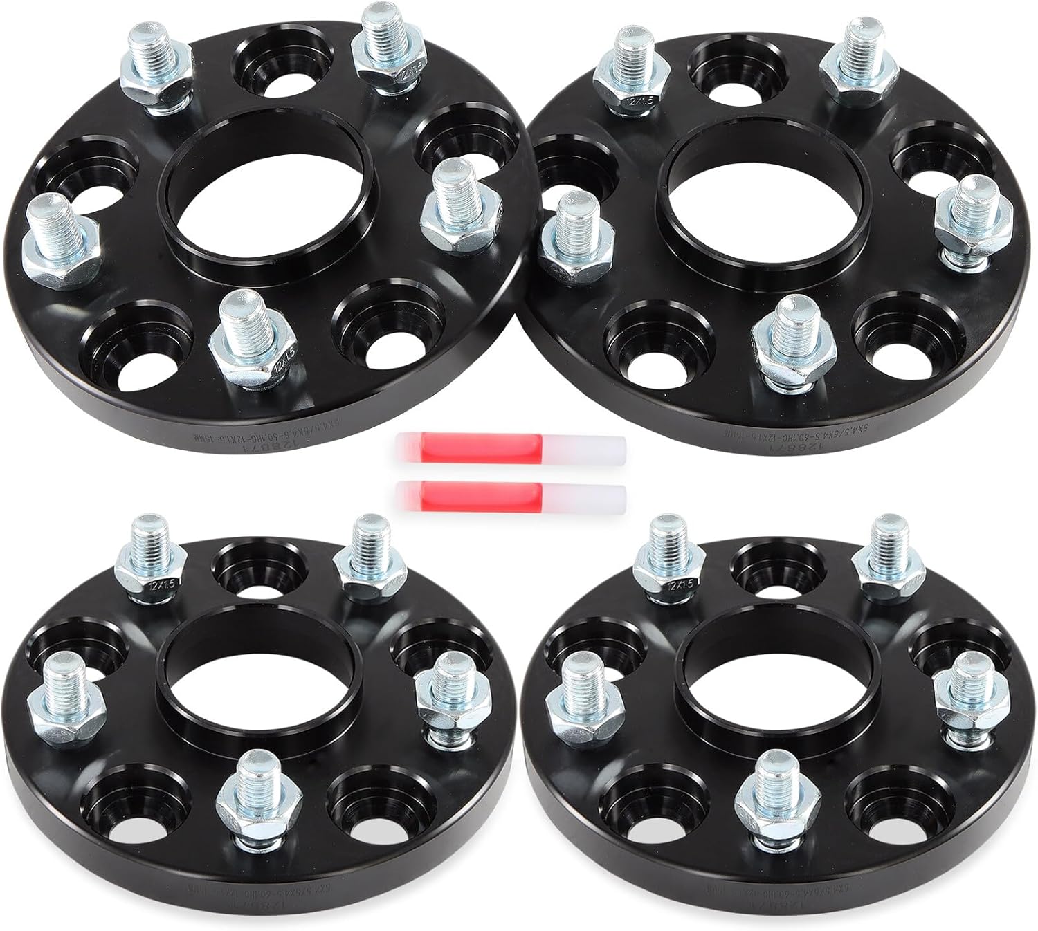 ECCPP 5x4.5 to 5x4.5 hubcentric Wheel Spacers 15mm 5 lug 5x114.3mm to 5x114.3mm Fit for Toyota Camry 1992–2025| for Toyota Supra 1986–2002| for Toyota Prius V 2012–2020