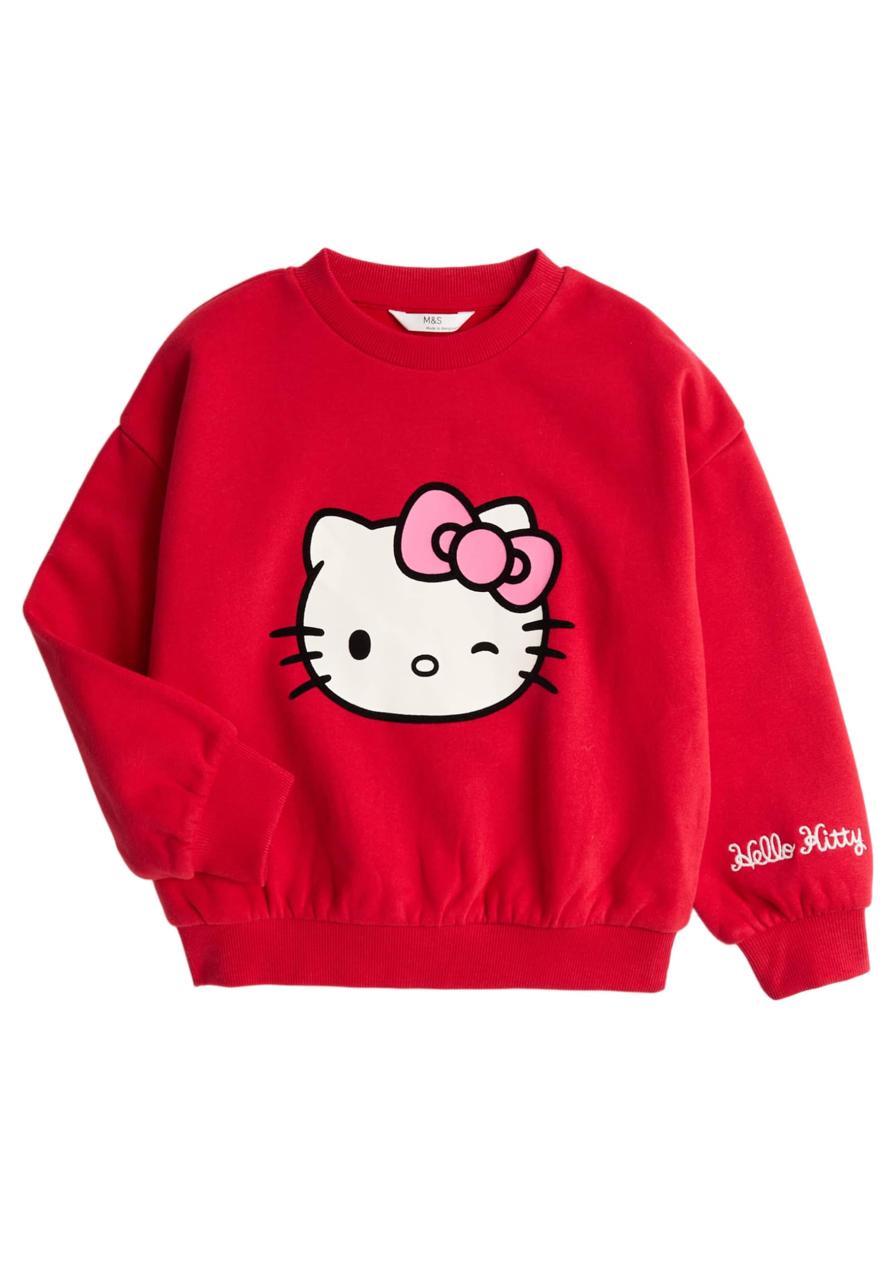 Marks & Spencer Sudadera Hello Kitty™ Algodón Niña Ajuste Normal