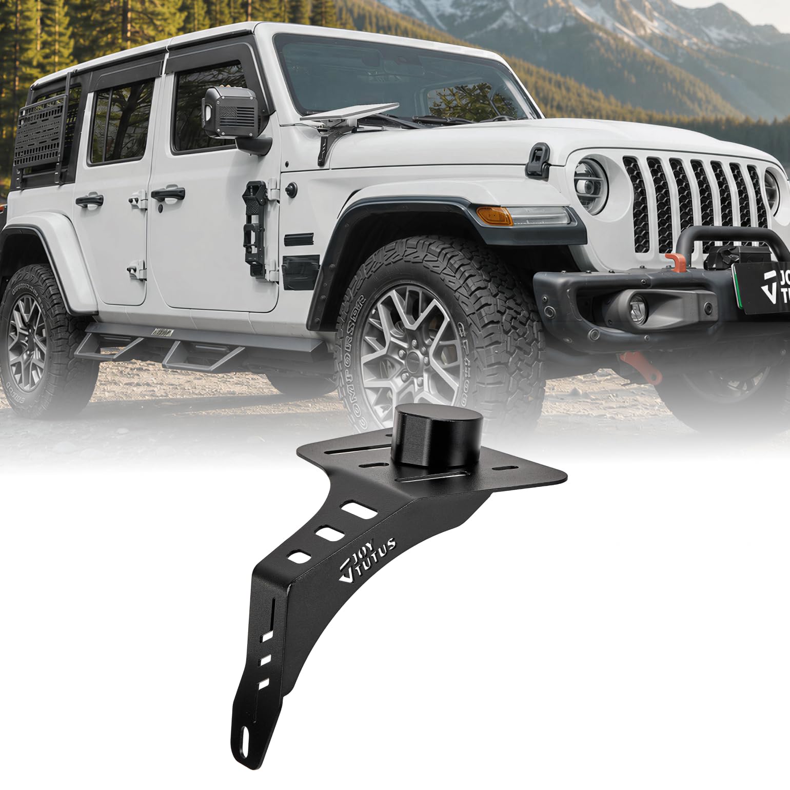 JOYTUTUS Starlink Mini Mount Compatible with Jeep Wrangler JL/JT 2018-2026