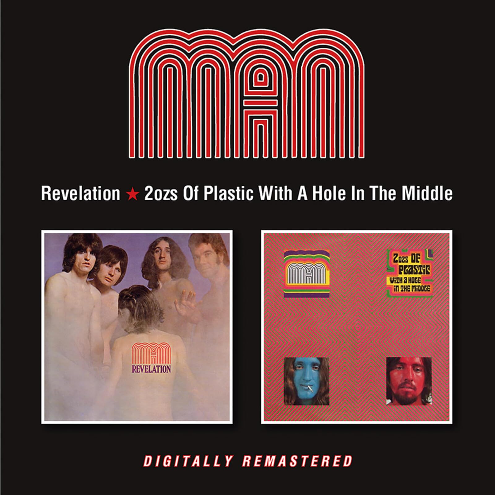 Man Revelation/2 Ozs Of Plastic With A Hole In The Middle 2-CD NEW SEALED 2025