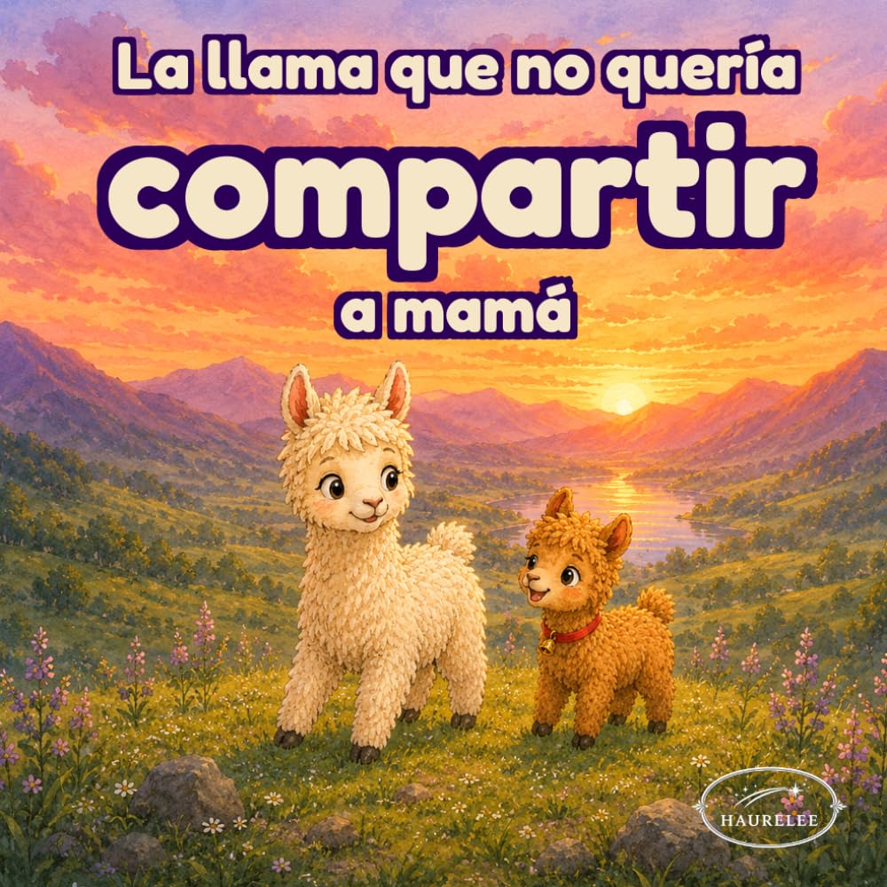 La llama que no quería compartir a mamá: Libro infantil sobre aceptar un nuevo hermano, gestionar los celos y fortalecer la relación entre hermanos
