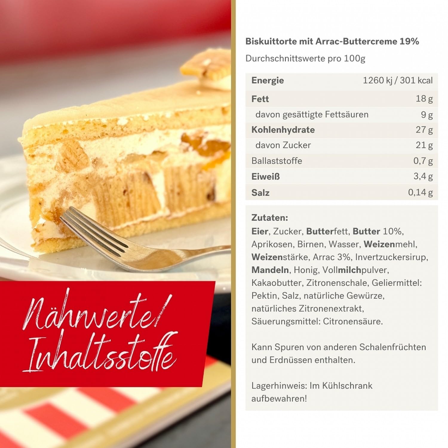 Krönner Baumkuchen Frucht Torte – Von Meisterhand gefertigte Baumkuchentort