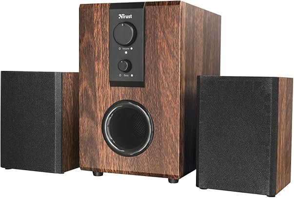 Trust Silva Set Altoparlanti 2 1 Legno Marrone Trust Silva Set Altoparlanti 2 1 Legno Marrone