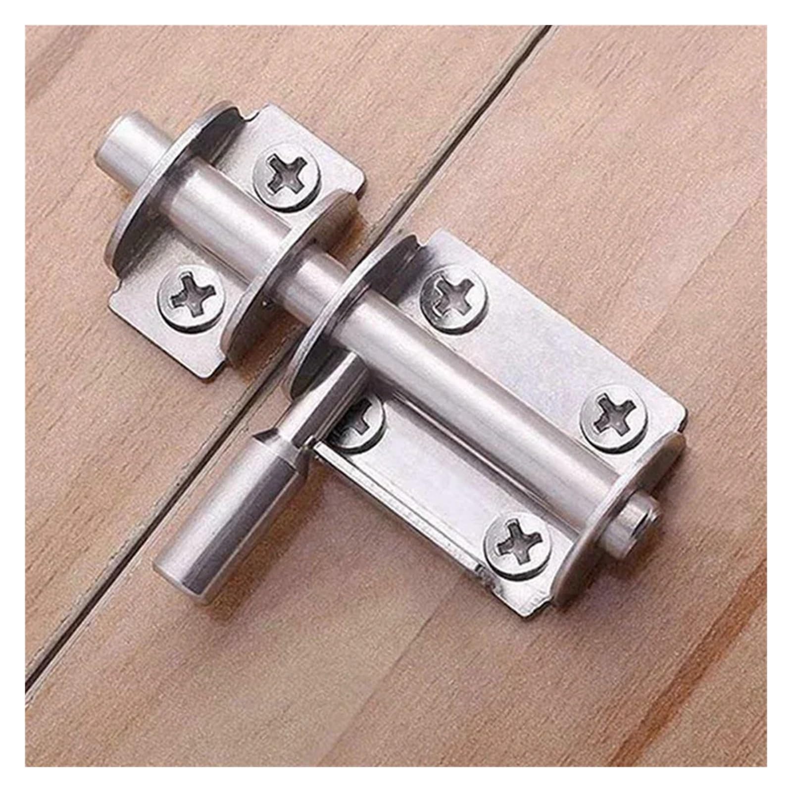 gate Bolt Stainless Steel Door Latch Solid Sliding Bolts Hasp Home Hardware Gate Safety Toilet Lock
