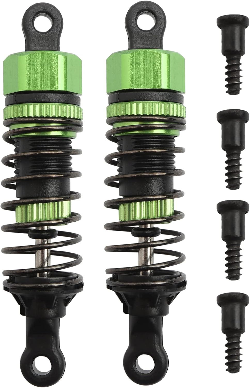9300E RC Cars Upgrade Parts Aluminum Shocks Absorber PX9300-01A Accessories Spare Parts for 1:18 9300 9304 Trucks 300E 302E Brushless RC Cars(2 PCS)