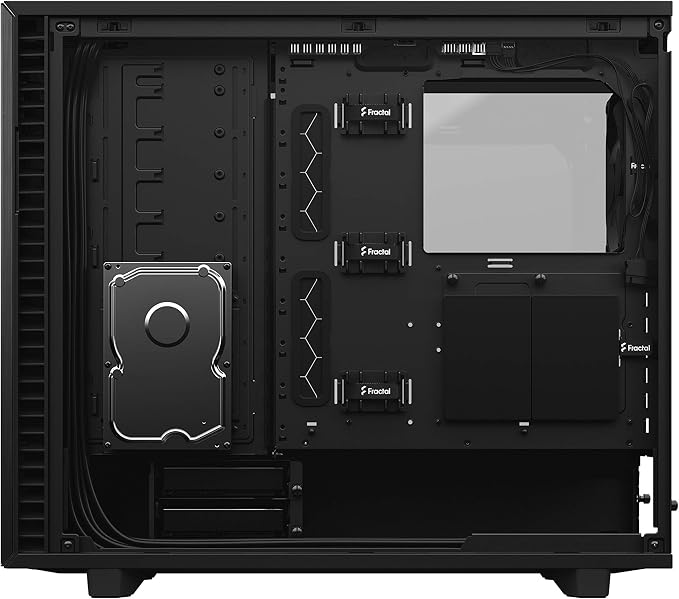 Gabinete Fractal Design Define 7 Mid Tower Negro miniatura 12