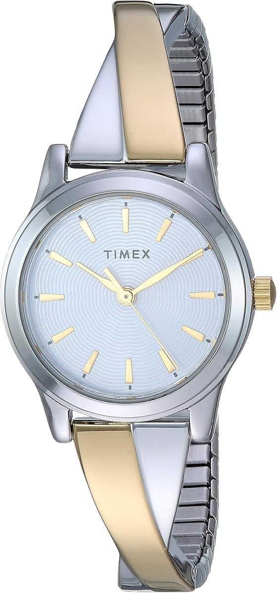 Reloj de pulsera elástica Crisscross 25 mm para mujer