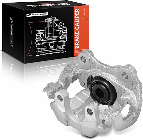 A-Premium Conjunto de pinza de freno de disco con soporte compatible con Mercedes-Benz E350 10-16, E400 13-16, CLS400 15-17, 3.0L 3.5L - Lado