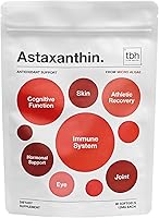 Vista 1 de Astaxantina de microalgas naturales 12 mg - 90 cápsulas blandas Suplementos antioxidantes de astaxantina premium* Triple fuerza · Sin OMG ·