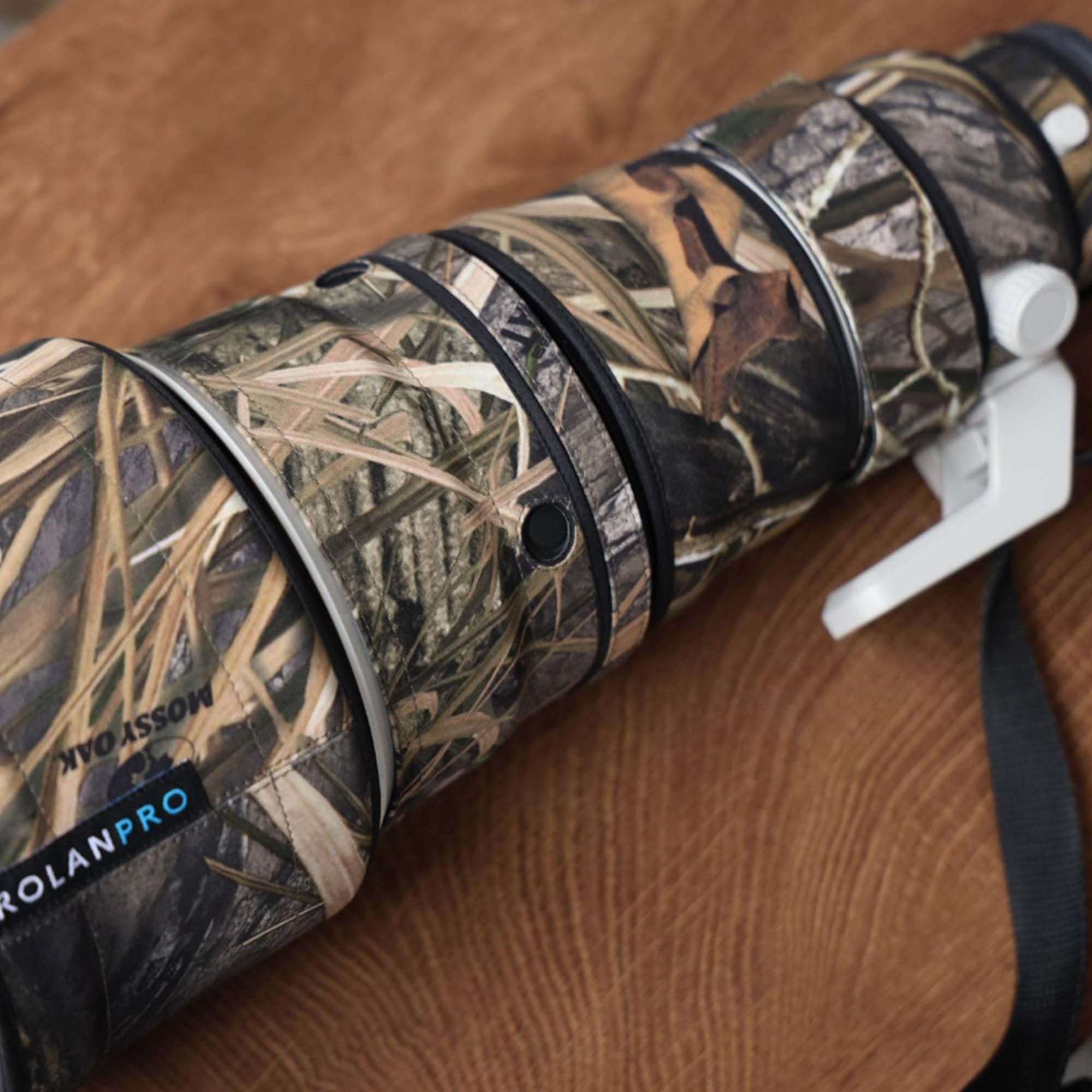 ROLANPRO Housse de Protection pour Sony FE 300mm F2.8 GM OSS, Manteau Camouflage Objectif Anti-Rayures Photographie Animalière - #49 Herbe Séchée