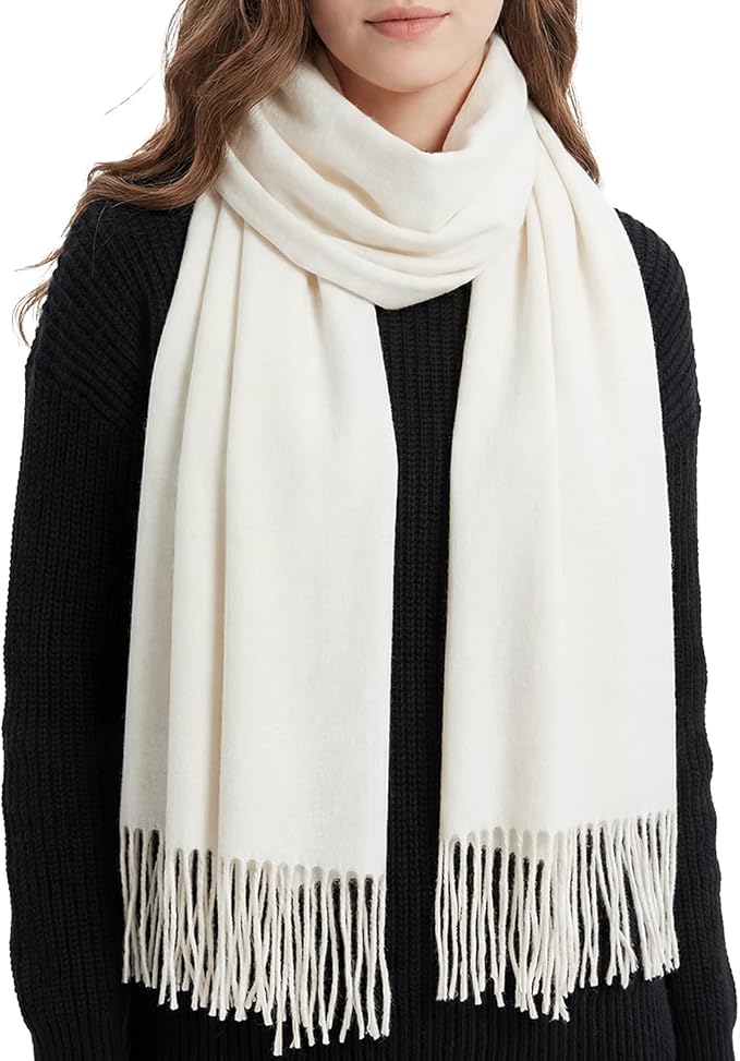 Bufanda pashmina para mujer invierno miniatura 5