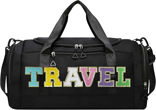 Bolsa de gimnasio para mujeres y hombres, bolsa de lona para deportes, gimnasios y escapadas de fin de semana, bolsa de lona impermeable con