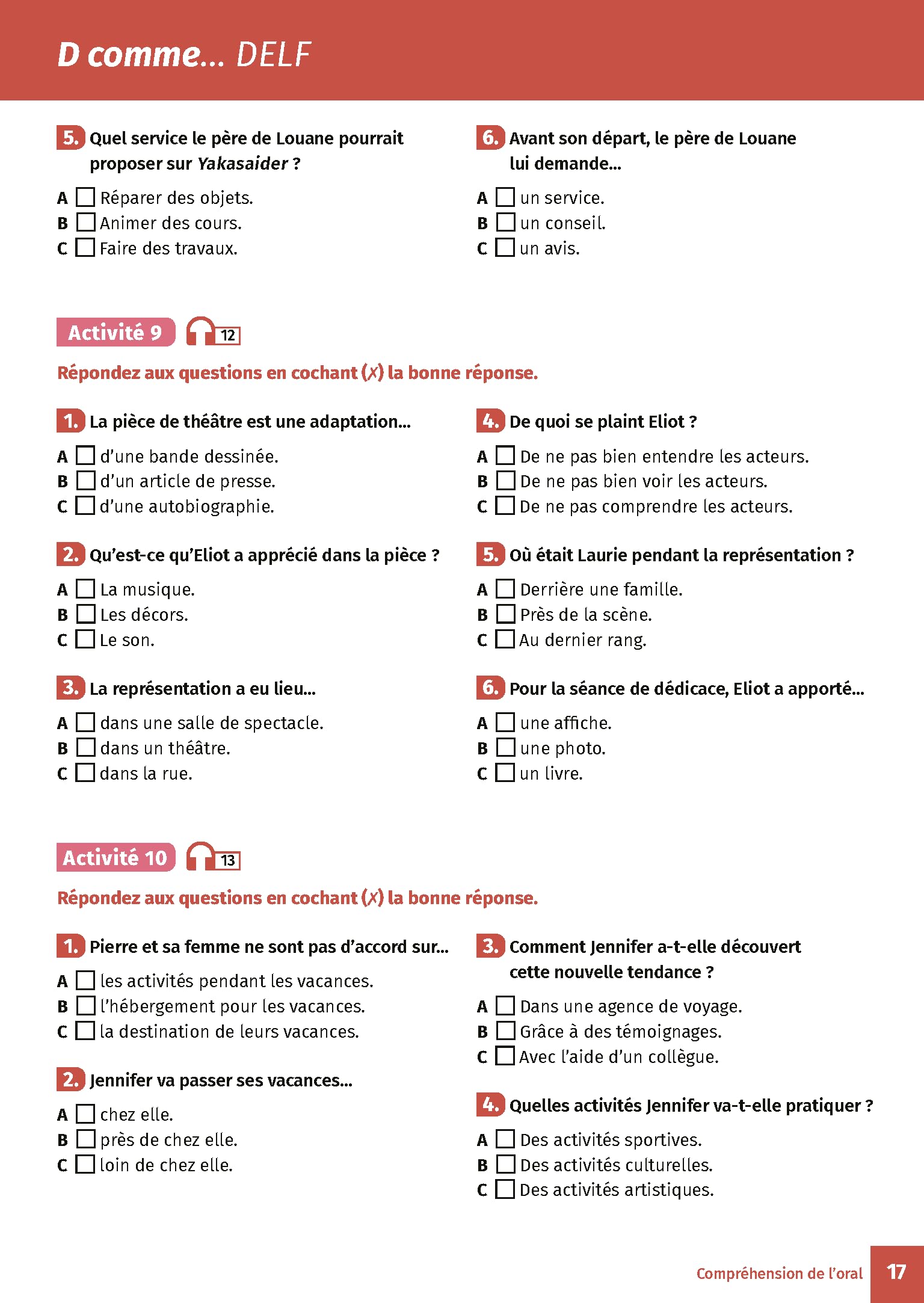 ABC DELF. B1. Nouvelles épreuves. Avec version numérique interactive. Per le Scuole superiori: Avec transcriptions et corrigés