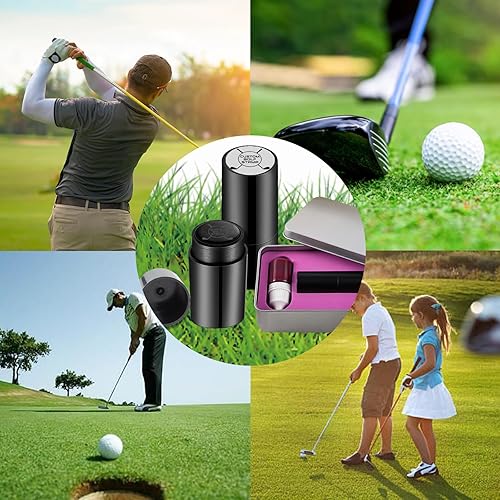 Miniatura 6 de ubjva Sello de pelota de golf, marcador de pelota de golf personalizado para identificar pelotas de golf, reutilizable, sello de bola autoentintado,