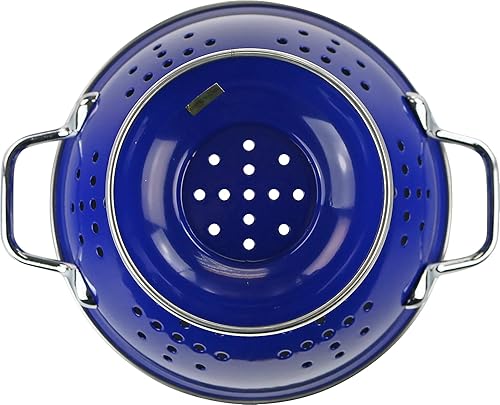 Vista 227 de Colador de Reston Lloyd, color azul índigo, Blanco