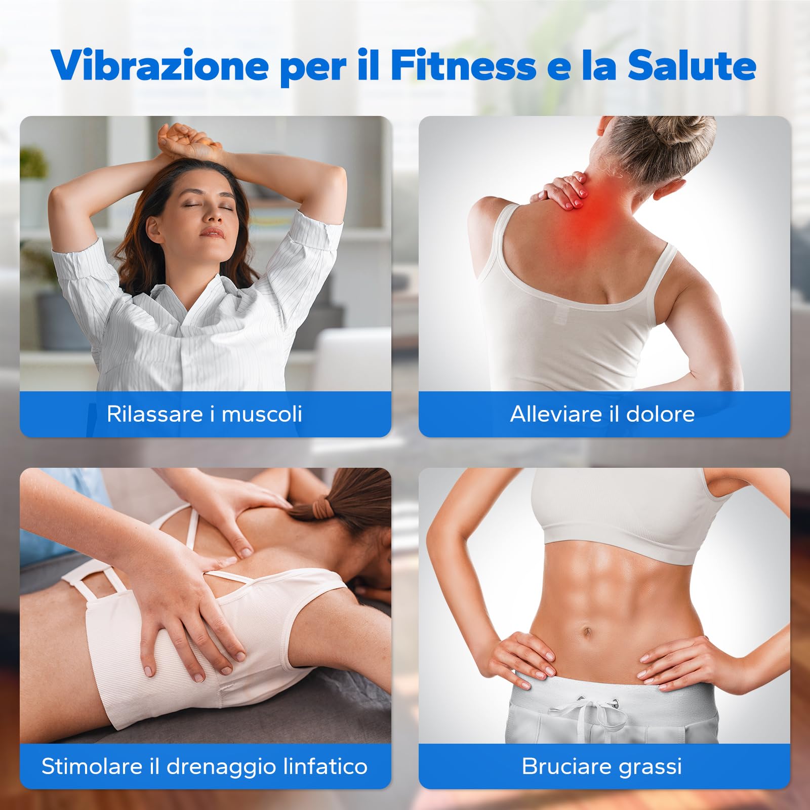 MERACH Pedana Vibrante Dimagrante, Pedana Vibrante Silenziosa e Compatta per Modellare il Corpo e Rilassarsi, Con Comodo Cuscinetto in Silicone, Display a LED e Telecomando