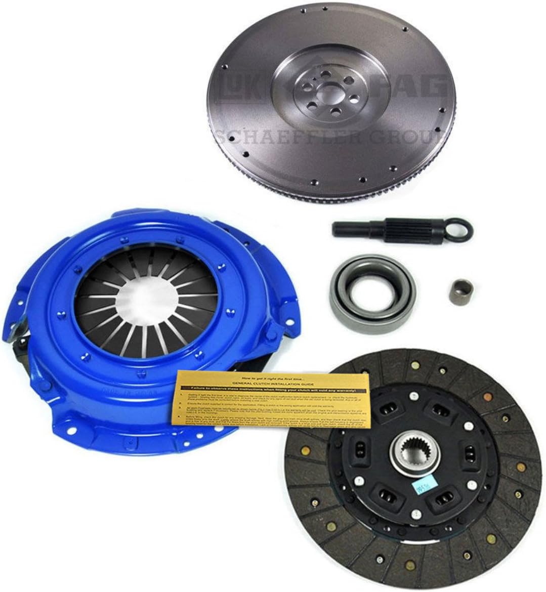 EF STAGE 1 PERFORMANCE CLUTCH KIT & FLYWHEEL WORKS WITH 1989-1998 NISSAN 240SX 2.4L