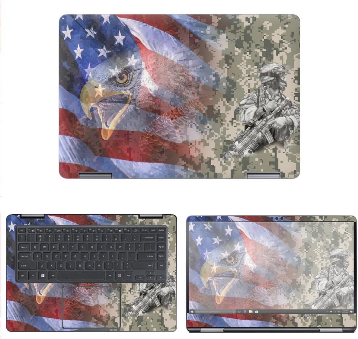 Decalrus - Protective Decal Patriotic Skin Sticker for Samsung Notebook 9 Pro 15 NP940X5M (15.6" Screen) case Cover wrap SAntbk9pro15_np940x5m-21