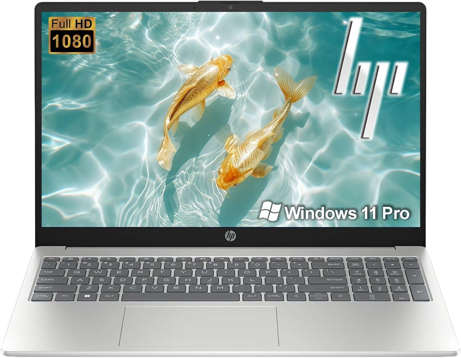 HP 15.6 inch FHD Business Laptop | Intel Dual Core Processor Series | 16GB RAM | 512GB SSD | SD Card Reader | Long Battery | Wi-Fi 6 | Windows 11 Pro | School, Business & Productivity