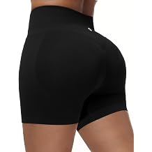 Moozava Womens Workout Shorts 2.5"/3.6"/4.5"/6" Scrunch Butt Lift Seamless High Waist Tummy Control Gym Booty Biker Shorts