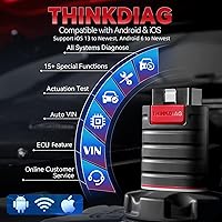 Vista 2 de escáner Bluetooth Thinkdiag OBD2, herramienta de escaneo bidireccional para todos los sistemas, herramientas de diagnóstico de nivel OE