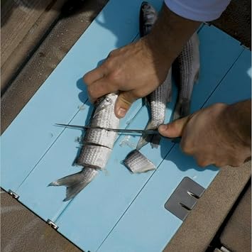 Toadfish Folding Cutting Board for Boat, Built-in Knife Sharpener, 14x22in