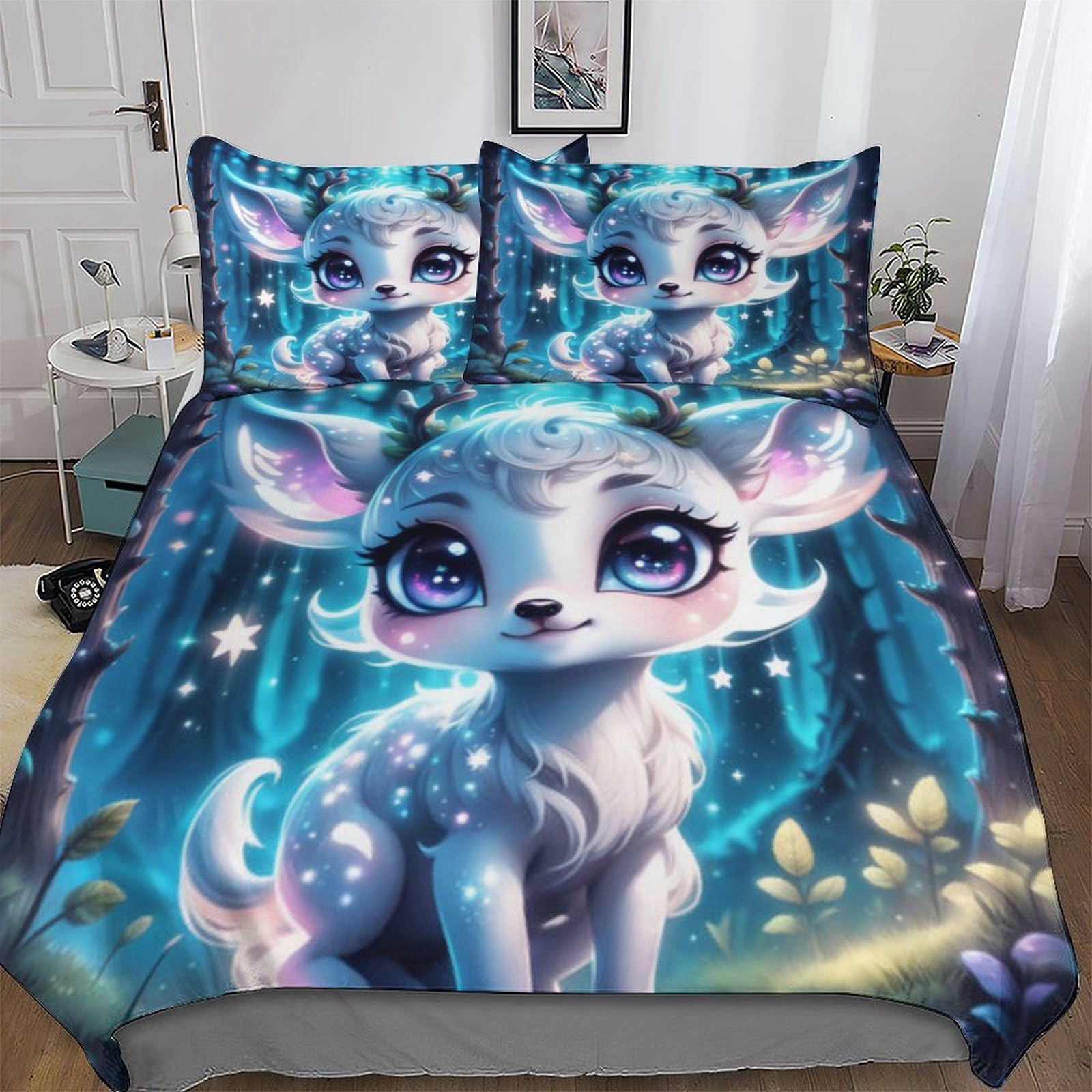Parure de lit cerf mignon pour sublimer une chambre d'enfant