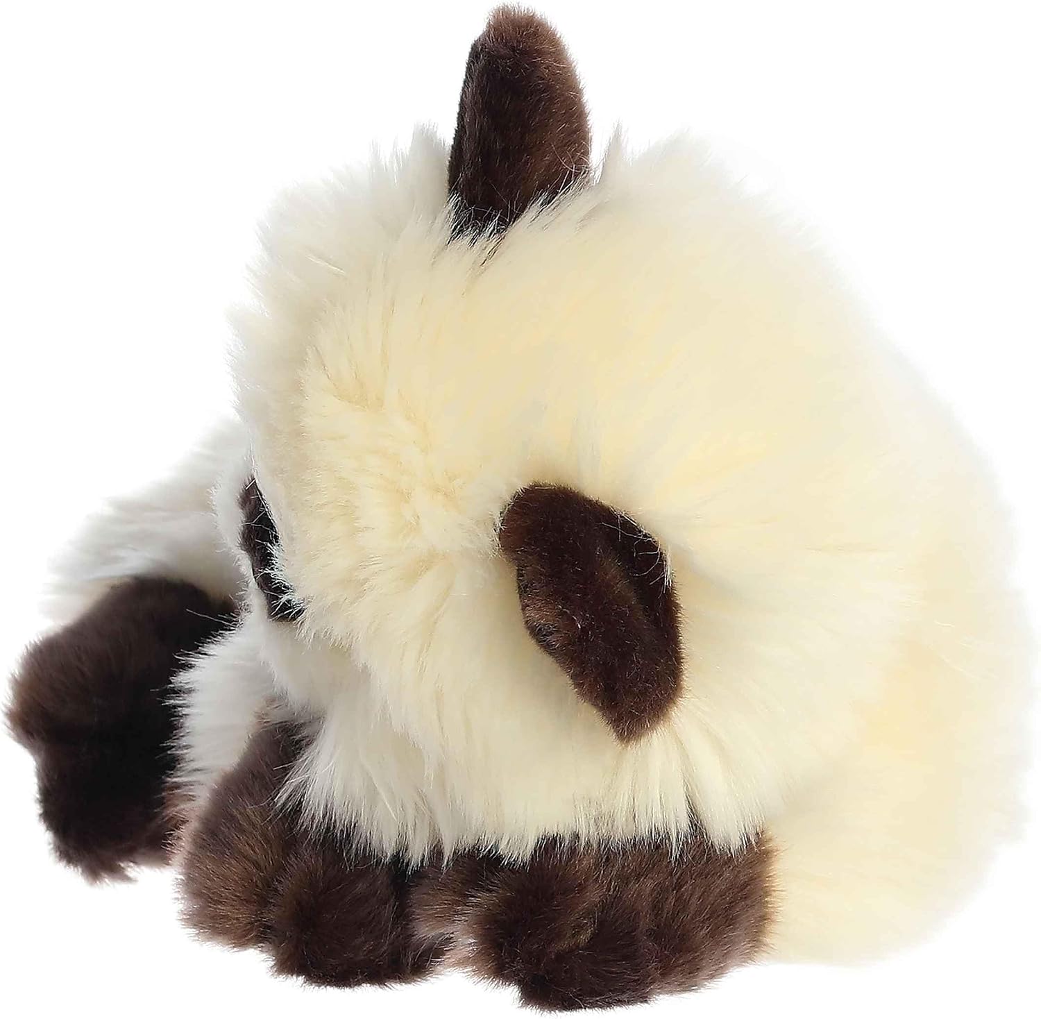 Aurora® Adorable Miyoni® Tots Sleepy Himalayan Kitten Stuffed Animal - Lifelike Details Make a Cherished Companion - Perfect for Decorating Bedrooms or Classrooms - White 10 Inches