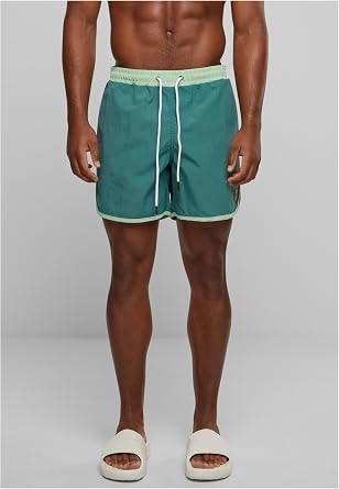 Urban Classics Herren Retro Swimshorts