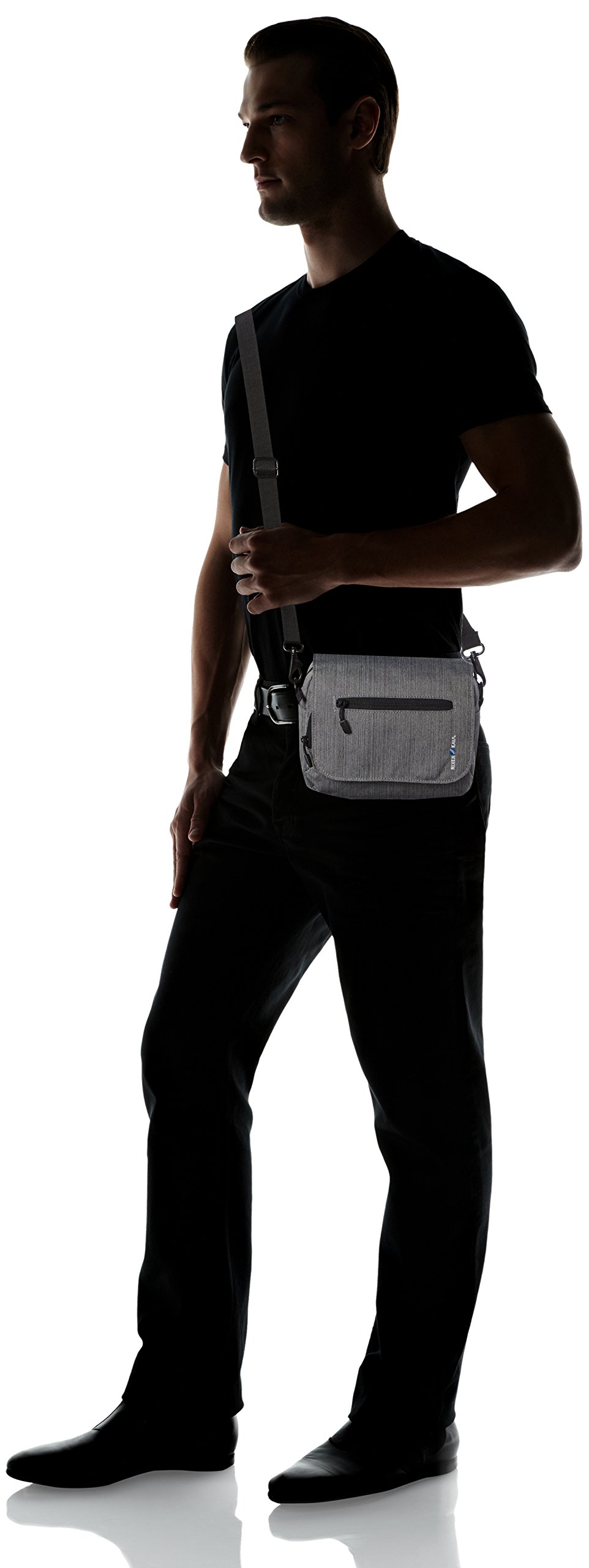 KLICKfix Unisex – torba rowerowa dla dorosłych, Smart Bag Touch szara, jeden rozmiar